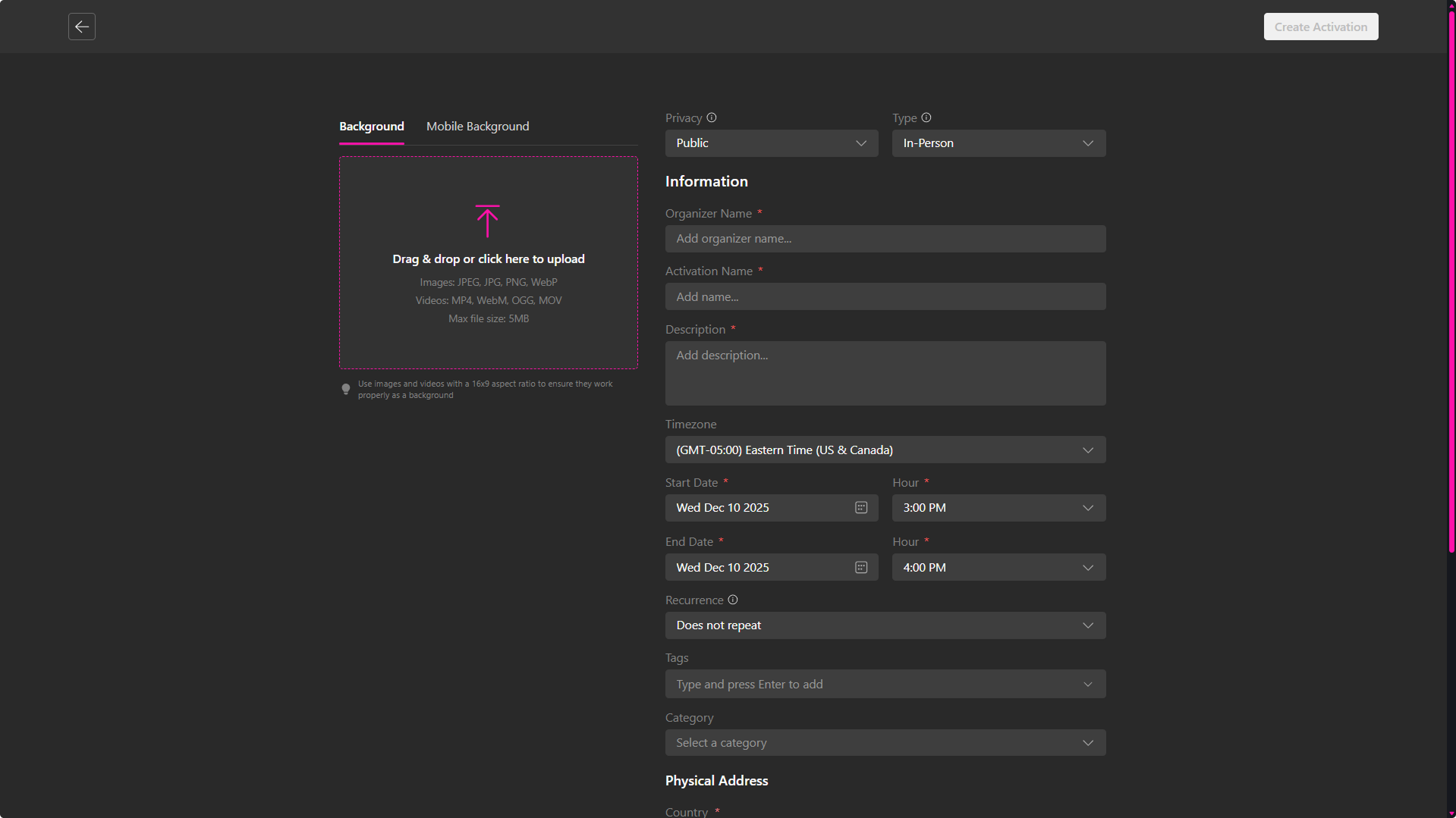 Crear Avatar Personalizado